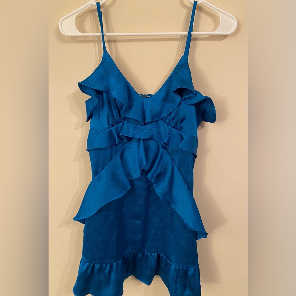 Teal small cocktail dress | Freeme